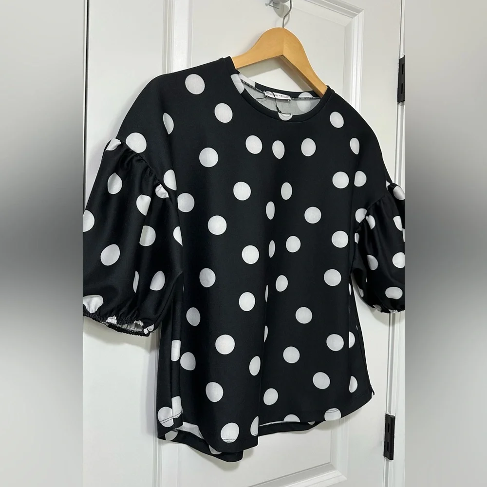 Zara blouse bold